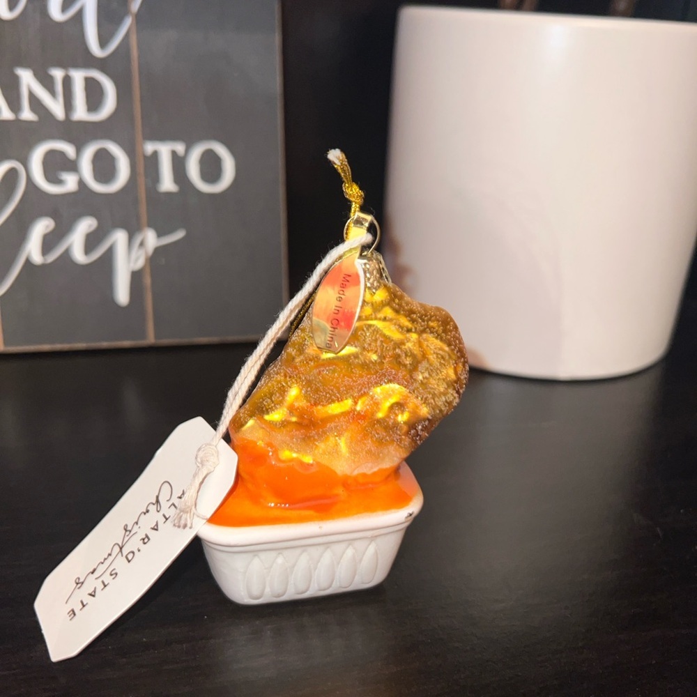 Chicken Nugget Christmas Ornament NWT Altar’d State - Picture 6 of 6